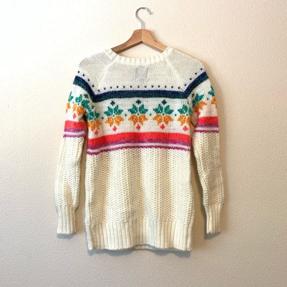 AMERICAN EAGLE Colorful Jeggings Sweater - Picture 2 of 4